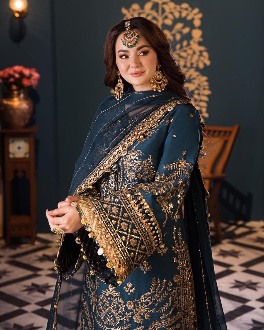 Embroidered 3 Piece Suits