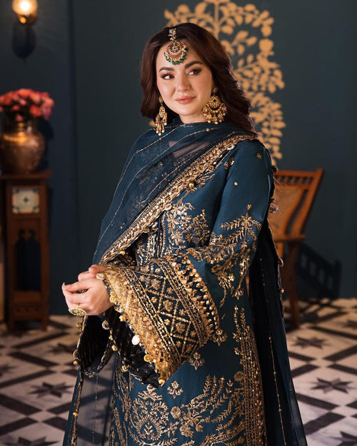 Embroidered 3 Piece Suits