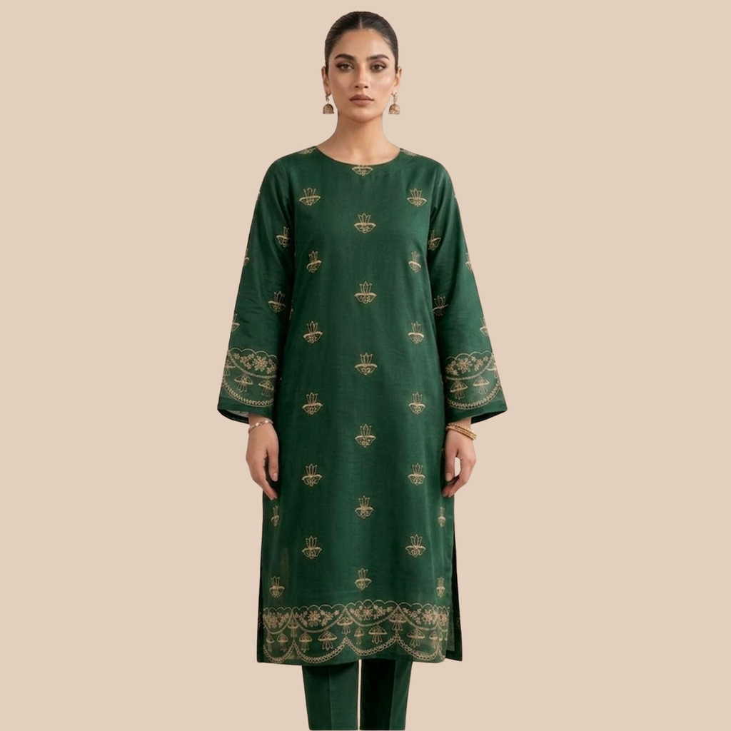 Redefine Your Summer Style: Bareeze Embroidered 2-Piece