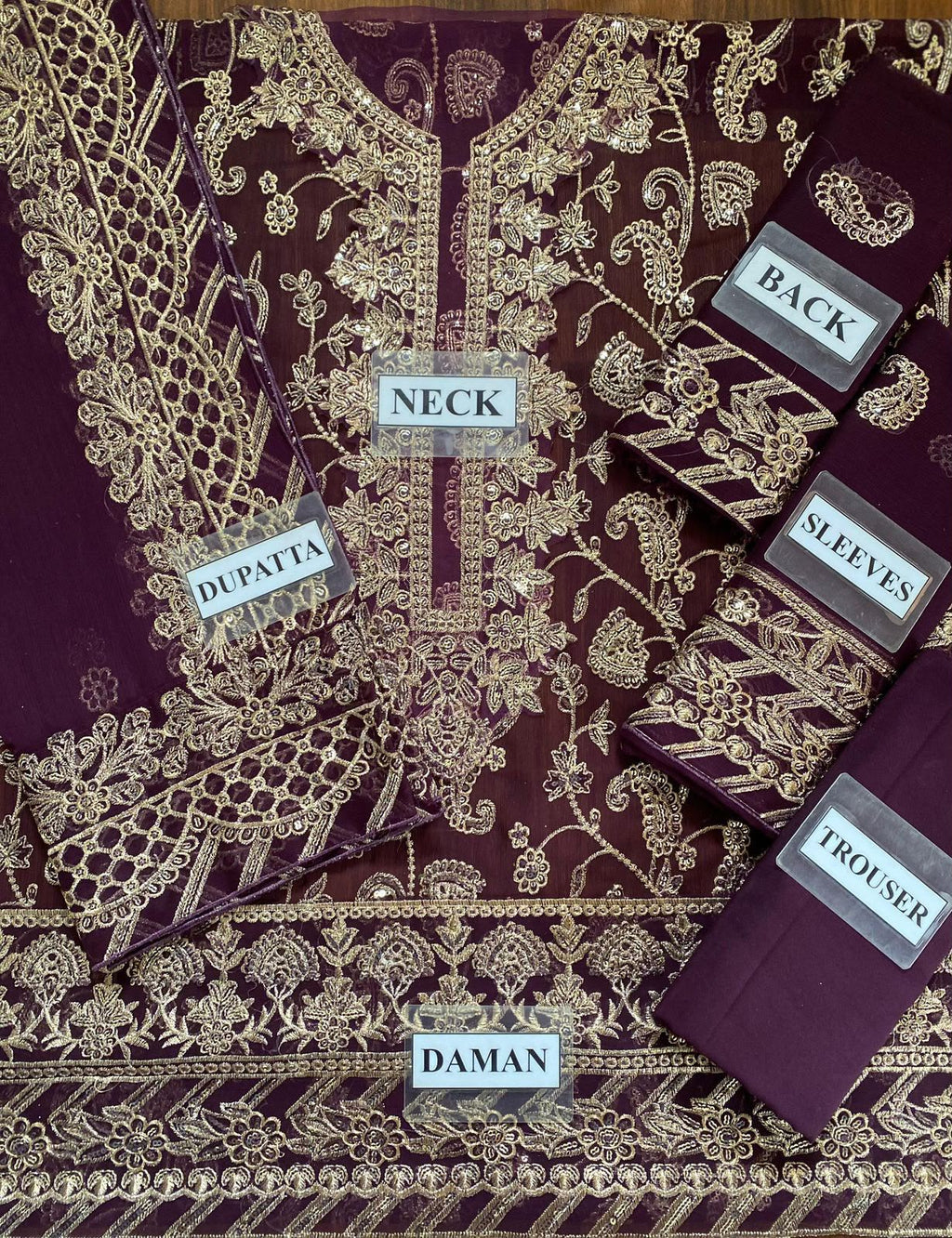 Asim Jofa Signature: Unstitched Replica Collection