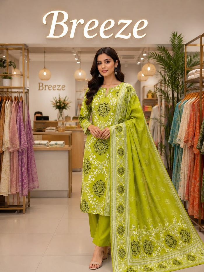 Bareeze Elegance: Timeless 3-Piece Collection