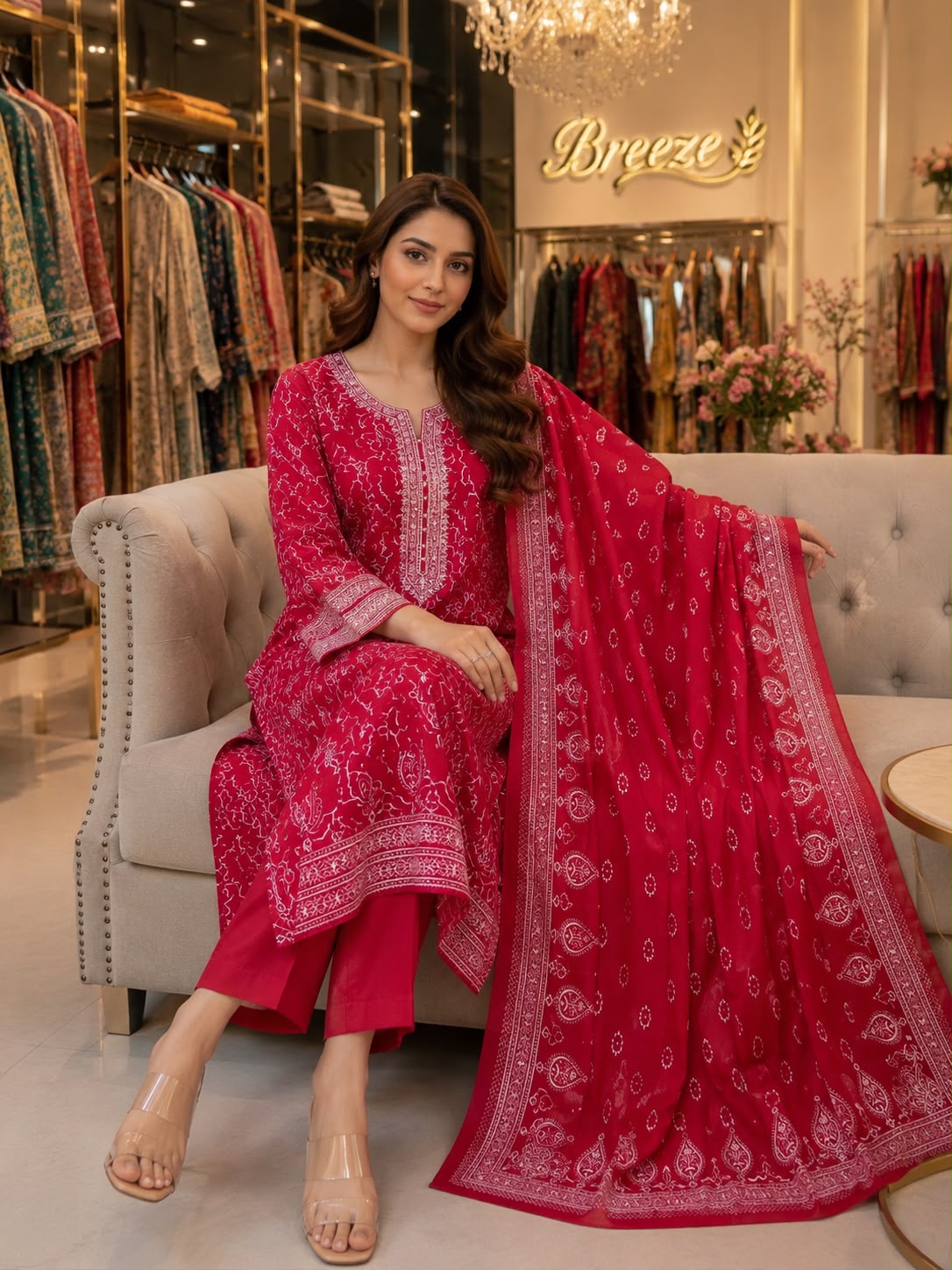 Bareeze Elegance: Timeless 3-Piece Collection