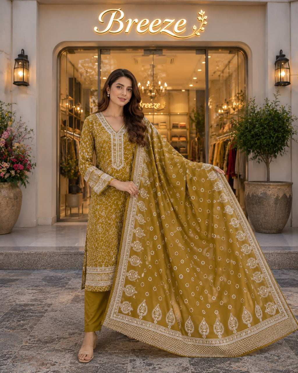 Bareeze Elegance: Timeless 3-Piece Collection