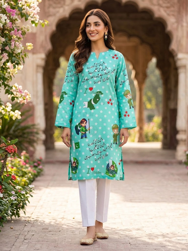Jashn-e-Azaadi Print 2PC