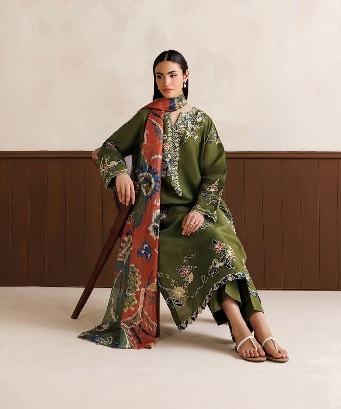 UNSTITCHED PREMIUM QUALITY 3PC SUIT