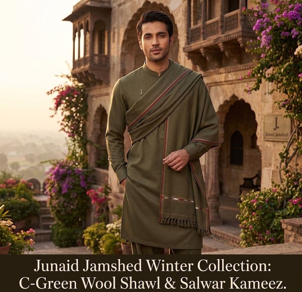 Royal Kashmiri Pure Wool Shawl for Men