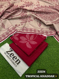 Premium Winter Slub Khaddar 3PC Unstitched Suit