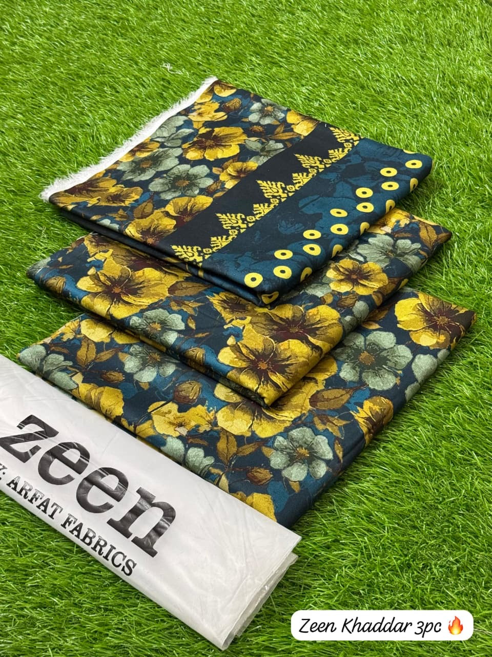 Premium Winter Slub Khaddar 3PC Unstitched Suit