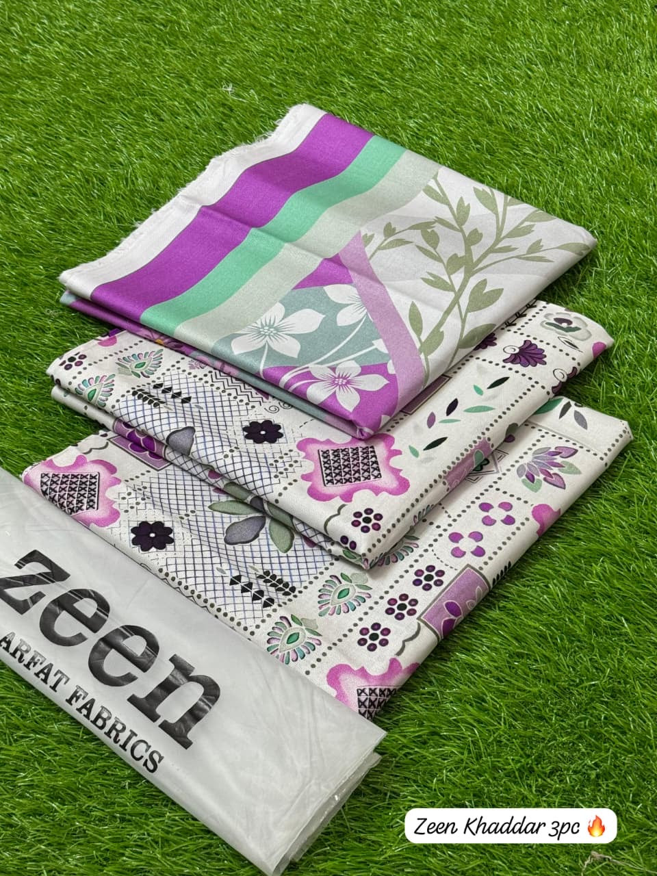 Premium Winter Slub Khaddar 3PC Unstitched Suit