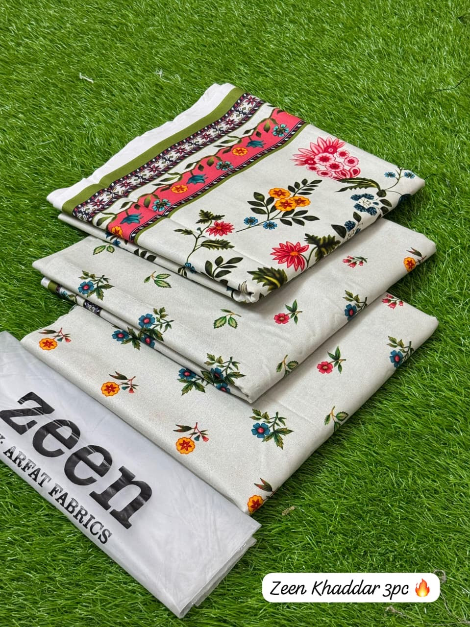 Premium Winter Slub Khaddar 3PC Unstitched Suit
