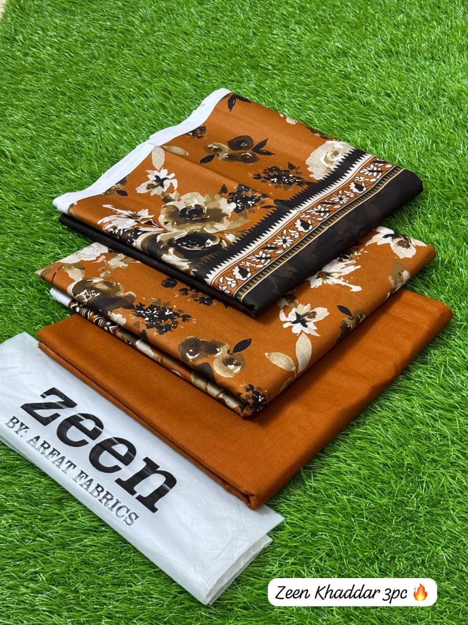 Premium Winter Slub Khaddar 3PC Unstitched Suit